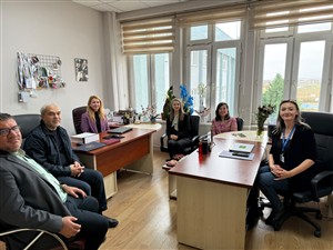Sosyal Hizmet Bölüm Başkanlığına Atanan Doç. Dr. Şerife UĞUZ ARSU'ya Tebrik Ziyareti