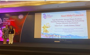 Fakültemiz Öğretim Üyesi ve Öğrencisine 28. Ulusal İç Hastalıkları Kongresi'nden Ödül
